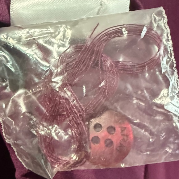 FARM RIO Ruffled Pleated Burgundy Purple Peplum Blouse Sheer Sleeve Top XS - Picture 8 of 9